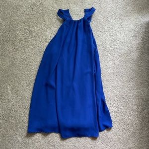 Deep Blue Dress